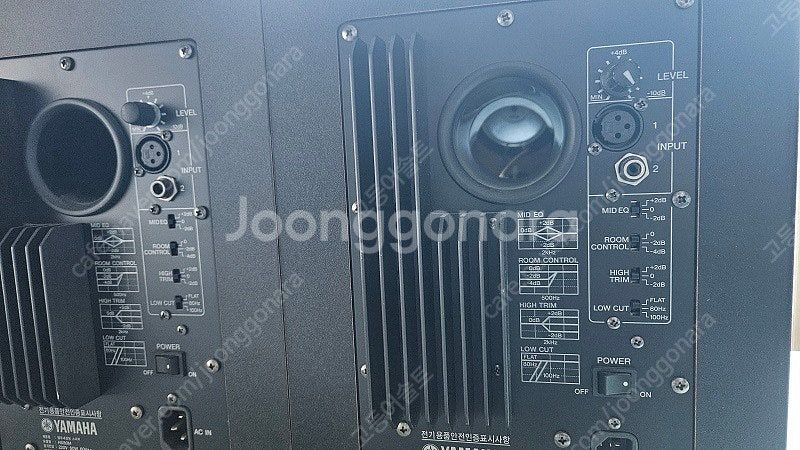 야마하 파워드스피커 HS80M 팝니다--2
