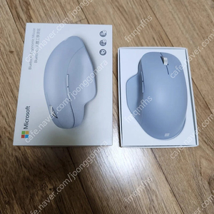 Microsoft Bluetooth Ergonomic Mouse 마이크로소프트 블루투스 어고노믹 인체공학 무선 마우스 파스텔 블루