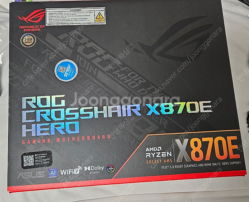 ASUS ROG CROSSHAIR X870E HERO ...--0