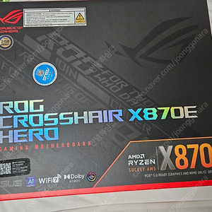 ASUS ROG CROSSHAIR X870E HERO 팝니다