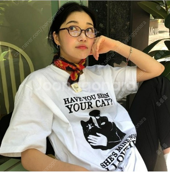 페이크미 다우디 안경 (미우미우 스타일, 긱시크)--0