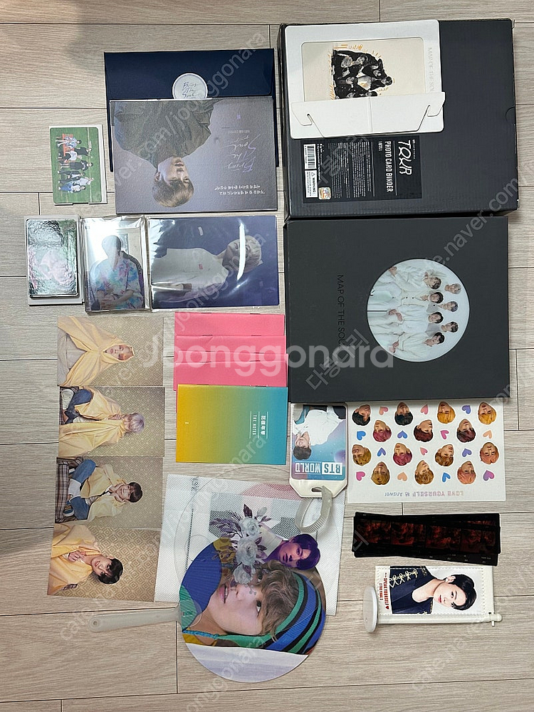 방탄 공식 굿즈 일괄 처분(앨범, 메모리즈 등)--2