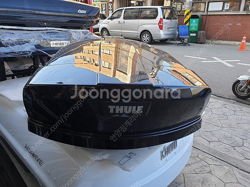 툴레 하프로 팩라인 코토 일체형 루프박스 가로바 자전거...--4