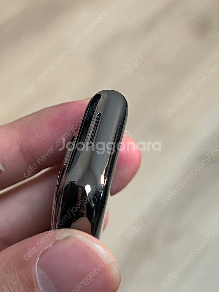 애플워치 8 45MM 스테인리스 스페이스블랙--2