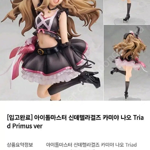 아이돌 마스터 신데렐라걸즈 카미야 나오 피규어