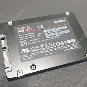 삼성 SSD 860PRO 1테라 ​