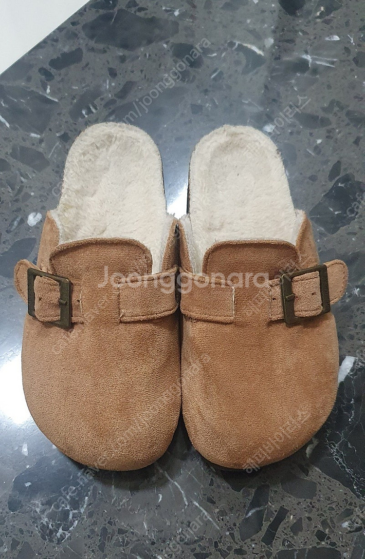 베어파우 털 슬리퍼, 털 단화--0