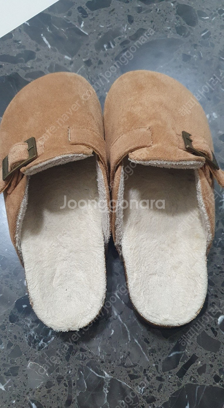 베어파우 털 슬리퍼, 털 단화--1