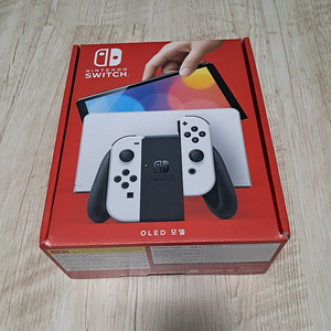 Nintendo Switch OLED White 닌텐도 스위치 OLED 화이트 (*택포)