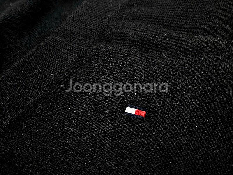 타미힐피거 클래식 브이넥 가디건 남성 M 100--4