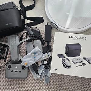 DJI 매빅 에어2 플라이 모어 콤보