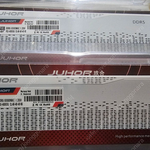 JUHOR DDR5 6000mhz 램 16gb × 2