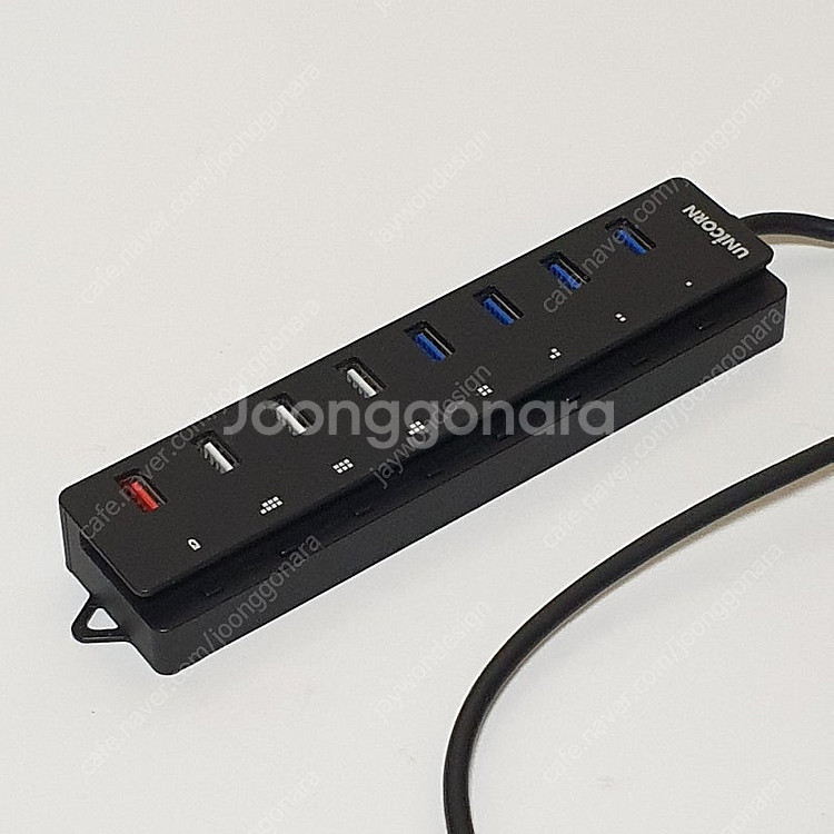 유니콘 RH-8000S 8포트 USB 허브--0