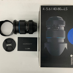 페이즈원 슈나이더 LS 40-80mm F4.0-5.6 블루링 정품 렌즈 팝니다.