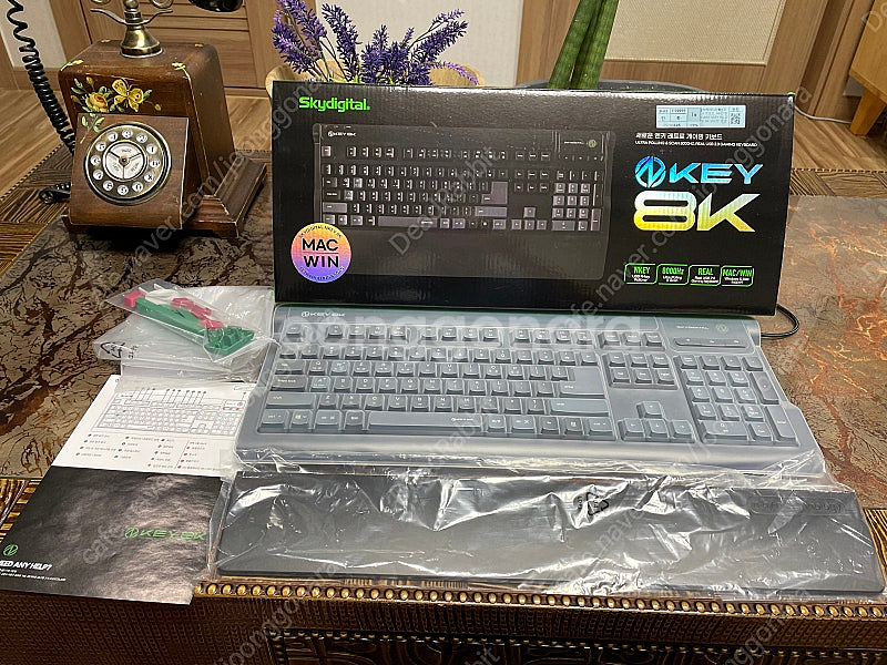 스카이디지탈 엔키보드 엔키 8K NKEYBOARD NKEY 8K 듀얼 게이밍 유선 키보드 포항 직거래 또는 택배 판...--0