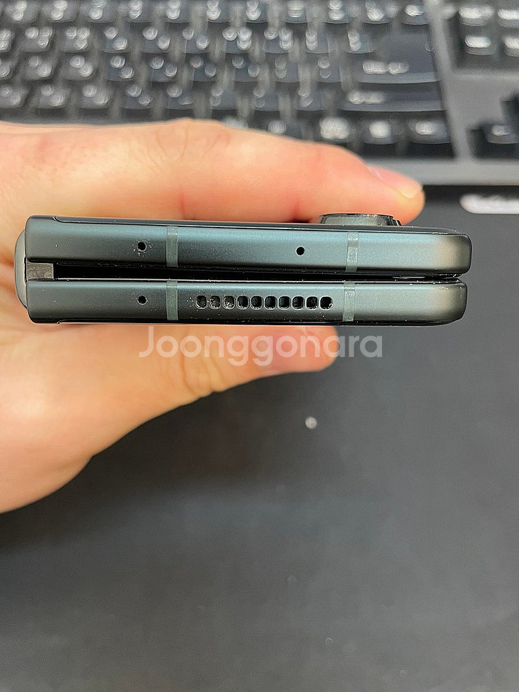 갤럭시Z폴드3 그린 256GB 무잔상 상태좋은 중고40...--3