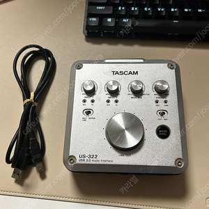 타스캠 오인페 오디오인터페이스 tascam US-322