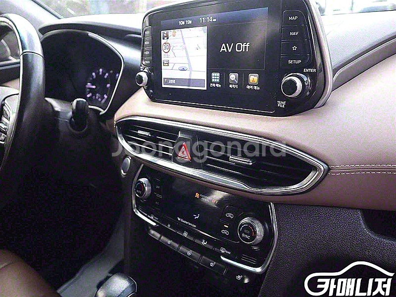 싼타페 TM 디젤 2.2 2WD 2019 년 중고 중고...--4