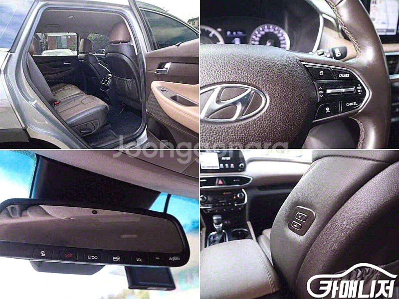 싼타페 TM 디젤 2.2 2WD 2019 년 중고 중고...--9
