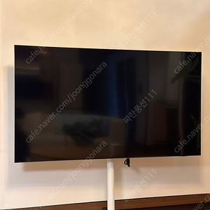 삼성 75인치 QLED TV 고급형모델 4k 돌비사운드지원 거치대 포함