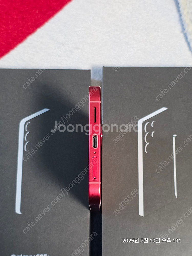 갤럭시 S25+ 플러스 코랄 512gb 판매합니다.--5