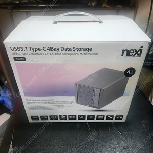 nexi nx769 외장하드 4베이 새제품