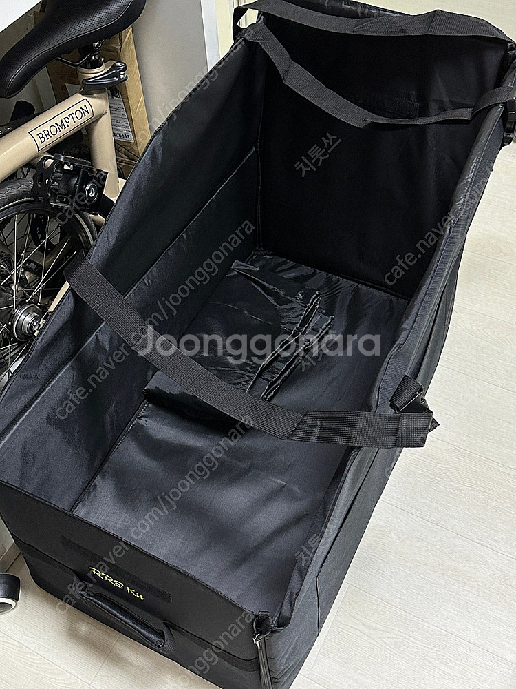 (새상품)브롬톤 접이식 자전거 보관 가방(+방수 커버 ...--0