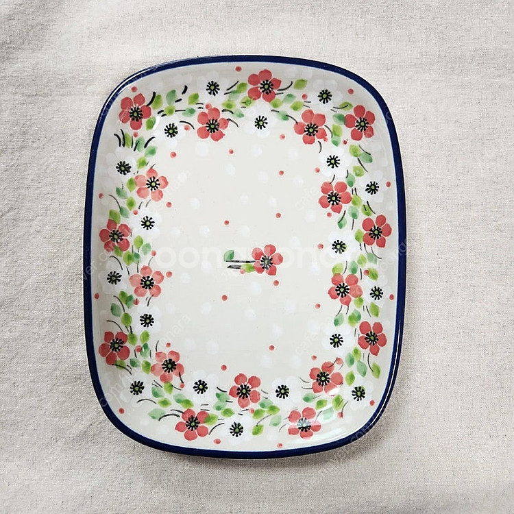 [미사용] 폴란드 아티스티나 라운드직사각 접시(소, 18.5cm) 일괄 판매합니다.--2