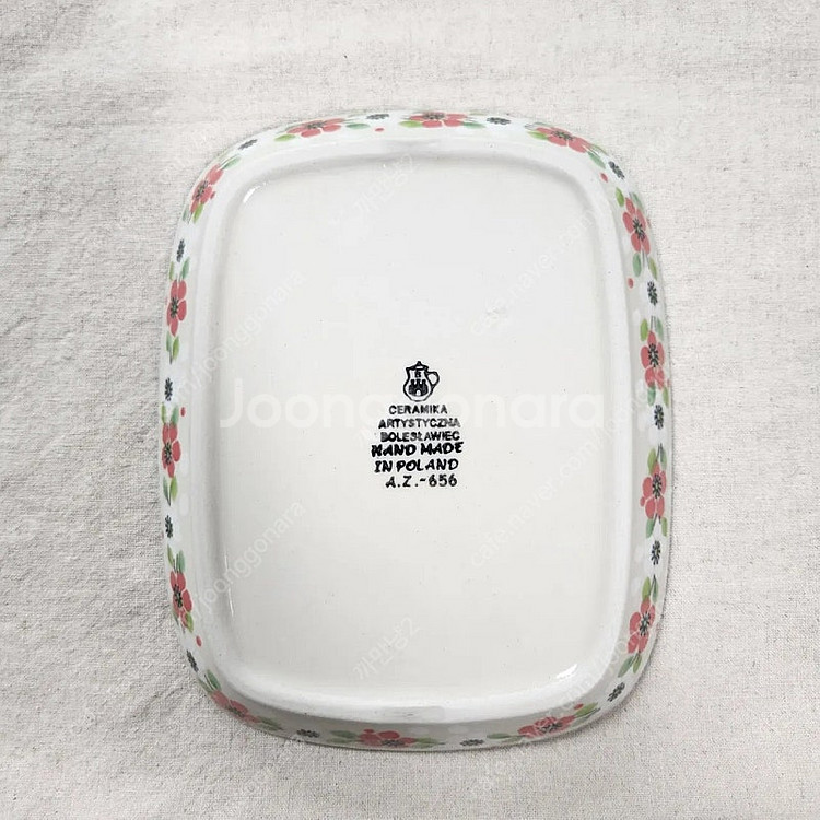 [미사용] 폴란드 아티스티나 라운드직사각 접시(소, 18.5cm) 일괄 판매합니다.--3