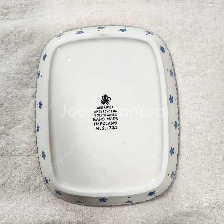 [미사용] 폴란드 아티스티나 라운드직사각 접시(소, 18.5cm) 일괄 판매합니다.--6