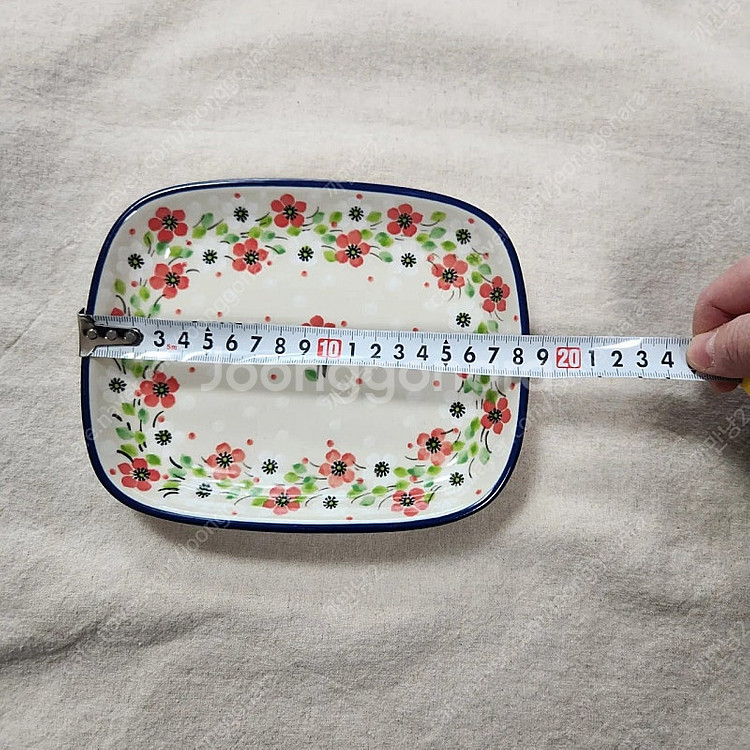 [미사용] 폴란드 아티스티나 라운드직사각 접시(소, 18.5cm) 일괄 판매합니다.--8