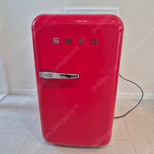 smeg 스메그 냉장고 fab5 레드 거의새것 1년됨