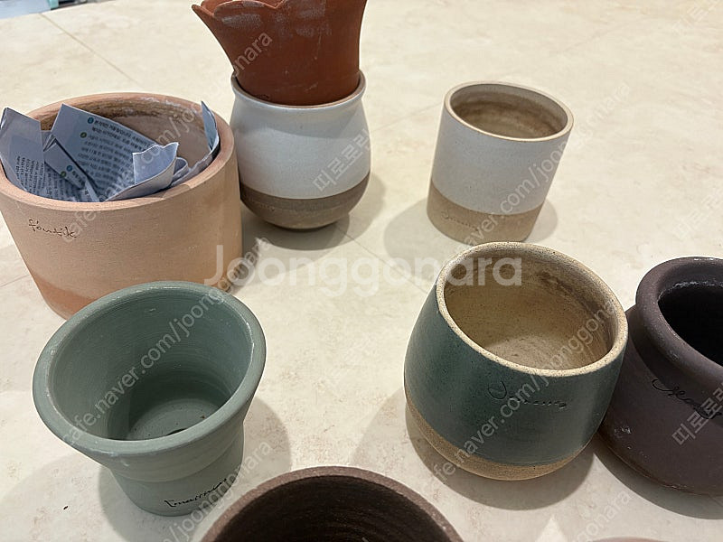 브랜드 토분 14개 일괄 (디어마이팟, 칼라디소토, 마...--2