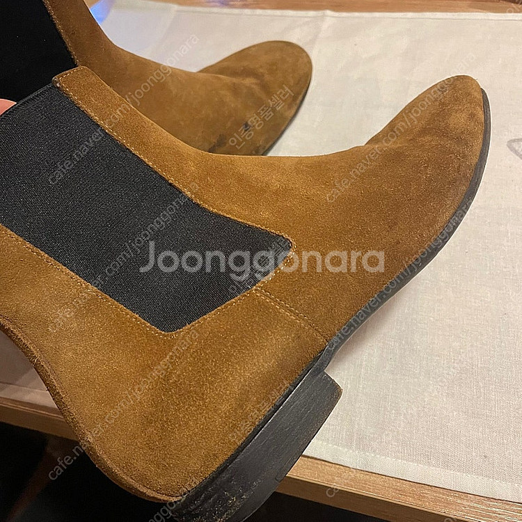 드리스 반 노튼 스웨이드 첼시 부츠 판매 합니다.......--1