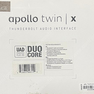 Apollo twin X duo core