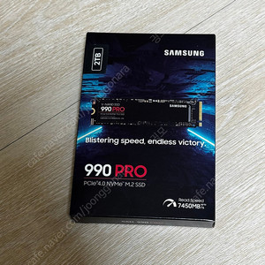 삼성전자 정품 990 Pro NVMe M.2 SSD PCIe 4.0 2TB MZ-V9P2T0BW 판매