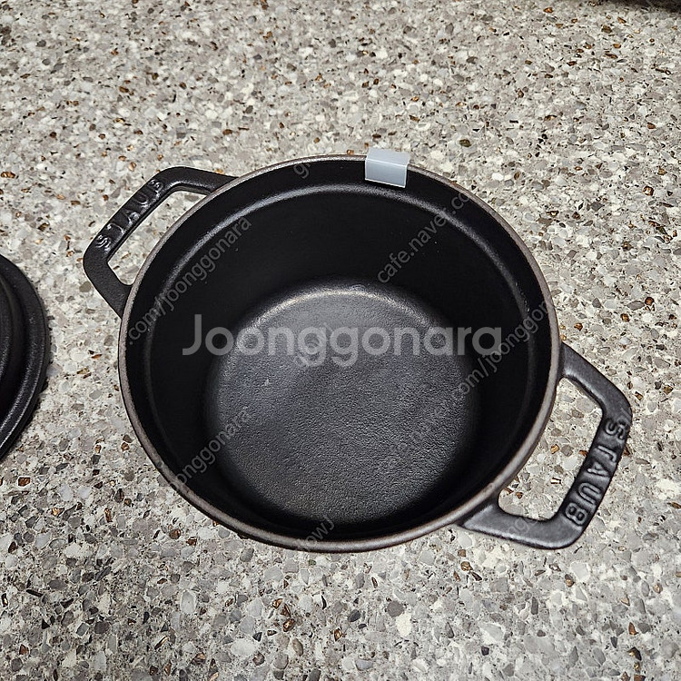 스타우브 꼬꼬떼 블랙 14cm--1