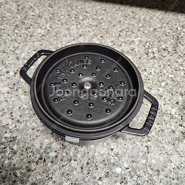 스타우브 꼬꼬떼 블랙 14cm--2