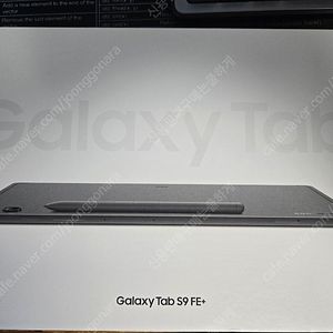 갤럭시 탭 S9 FE+ 128GB, WIFI, 그레이