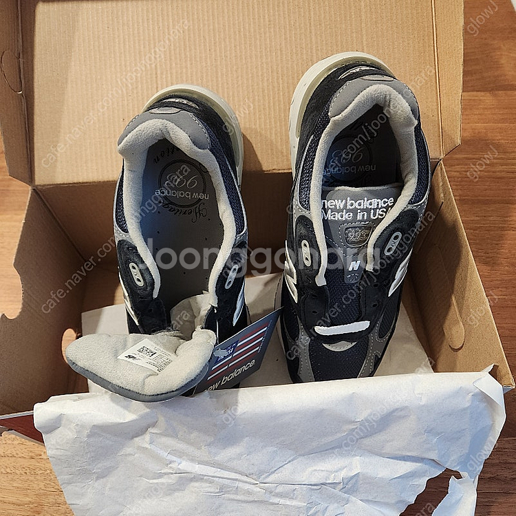 뉴발란스 993 네이비 235 사이즈--4