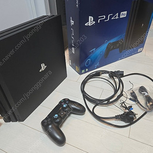 PS4 Pro CUH-7117B 1TB 제트블랙 풀박스