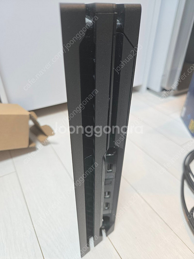PS4 Pro CUH-7117B 1TB 제트블랙 풀박스--5