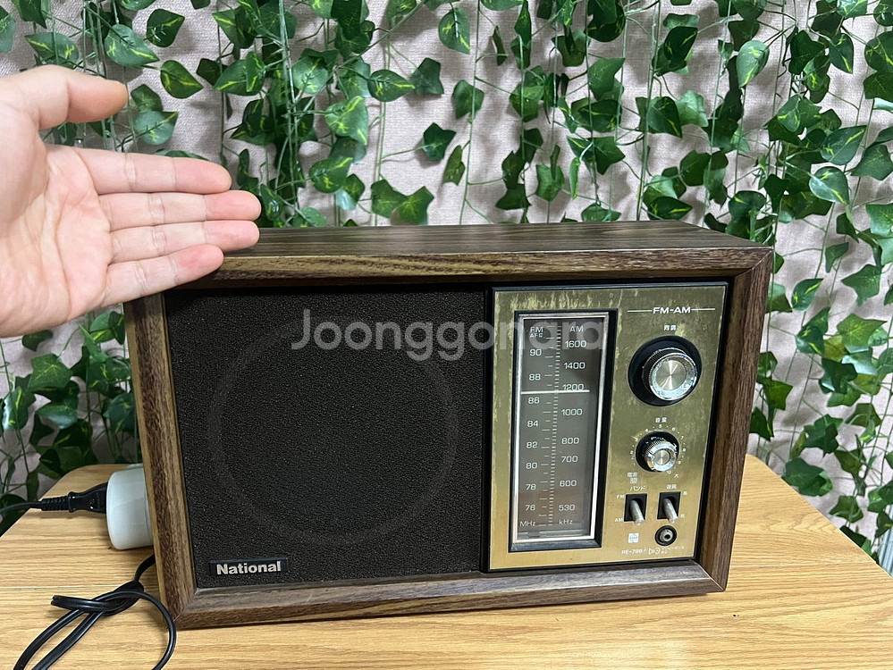 옛날 빈티지 일본 라디오 내쇼날 파나소닉 레트로 소품 ...--6
