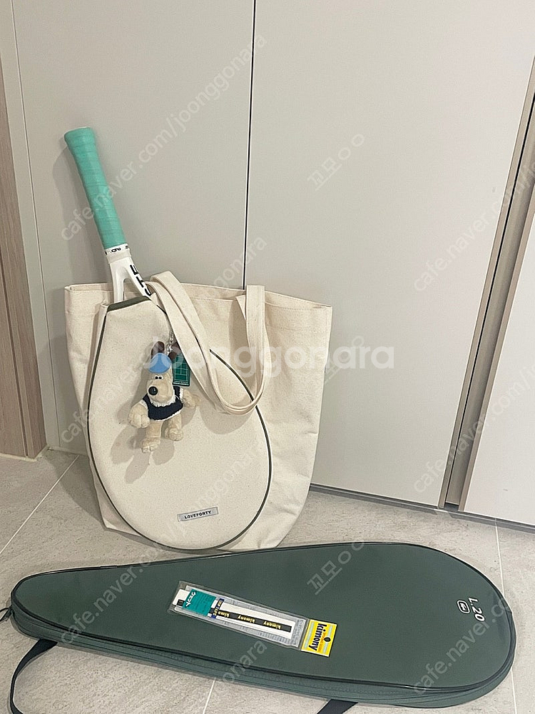 라코스테 테니스 라켓 L20L + 러브포티 가방 판매합...--4