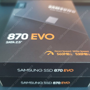 삼성 870 EVO(2.5") 1 TB SSD (미개봉 제품)