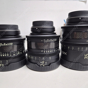 삼양 씬 씨에프 렌즈 6구 판매합니다. (SAMYANG XEEN CF LENS 6 SET)(16mm, 24mm, 35mm, 50mm, 85mm, 135mm)