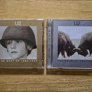 CD 음반 U2 유투 앨범 2장