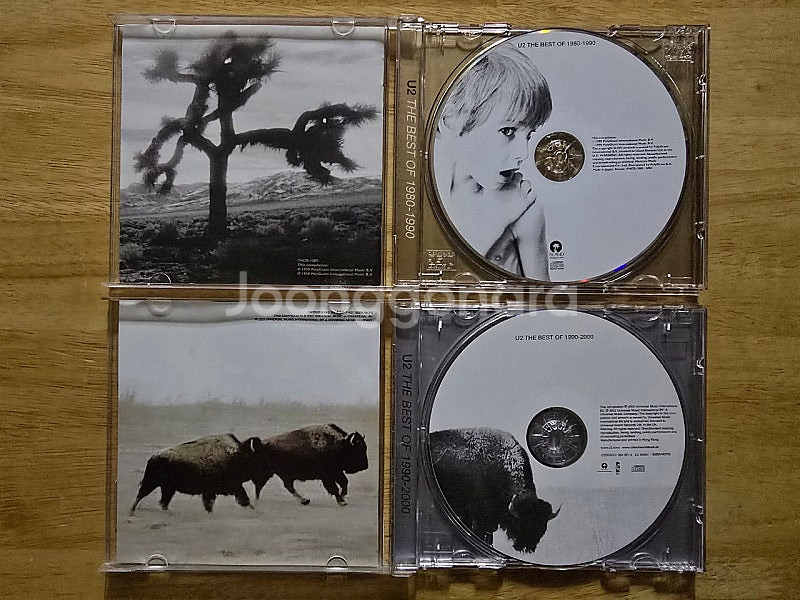 CD 음반 U2 유투 앨범 2장--1