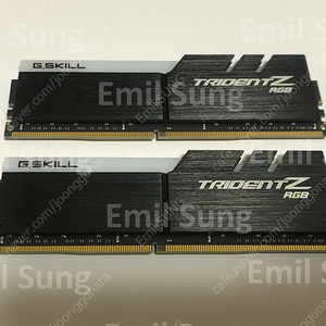 G.skill 트라이던트 DDR4 3200 CL14 32G (16 X2) 팝니다