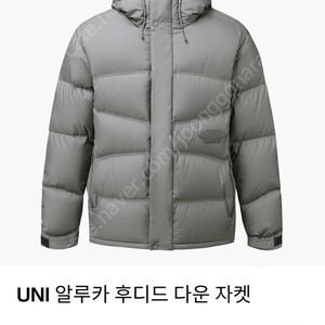 UNI 알루카 후디드 다운 자켓(살로몬)